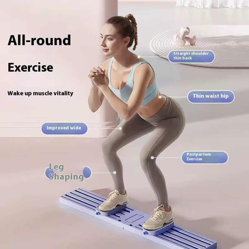 Pelvic Muscle Trainer Ski Machine Fitness Leg Aerobics Home Fitness Equipment Postpartum Repair Leg Strength Exercise Equipment
