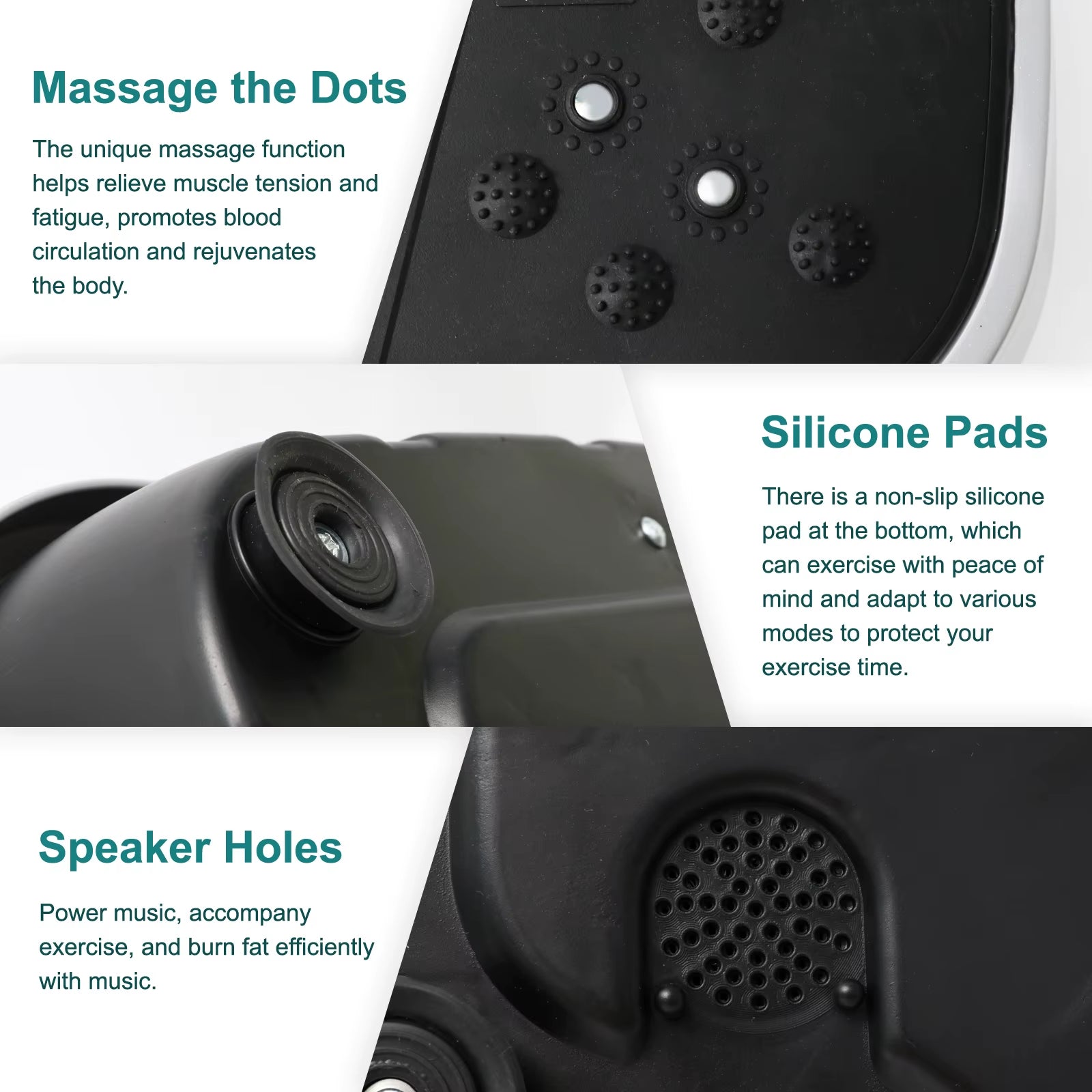 Vibration Plate Exercise Machine Fat-Burning Home Fitness Fat Slinger Shaping Whole Body Workout Portable Fitness Equipment